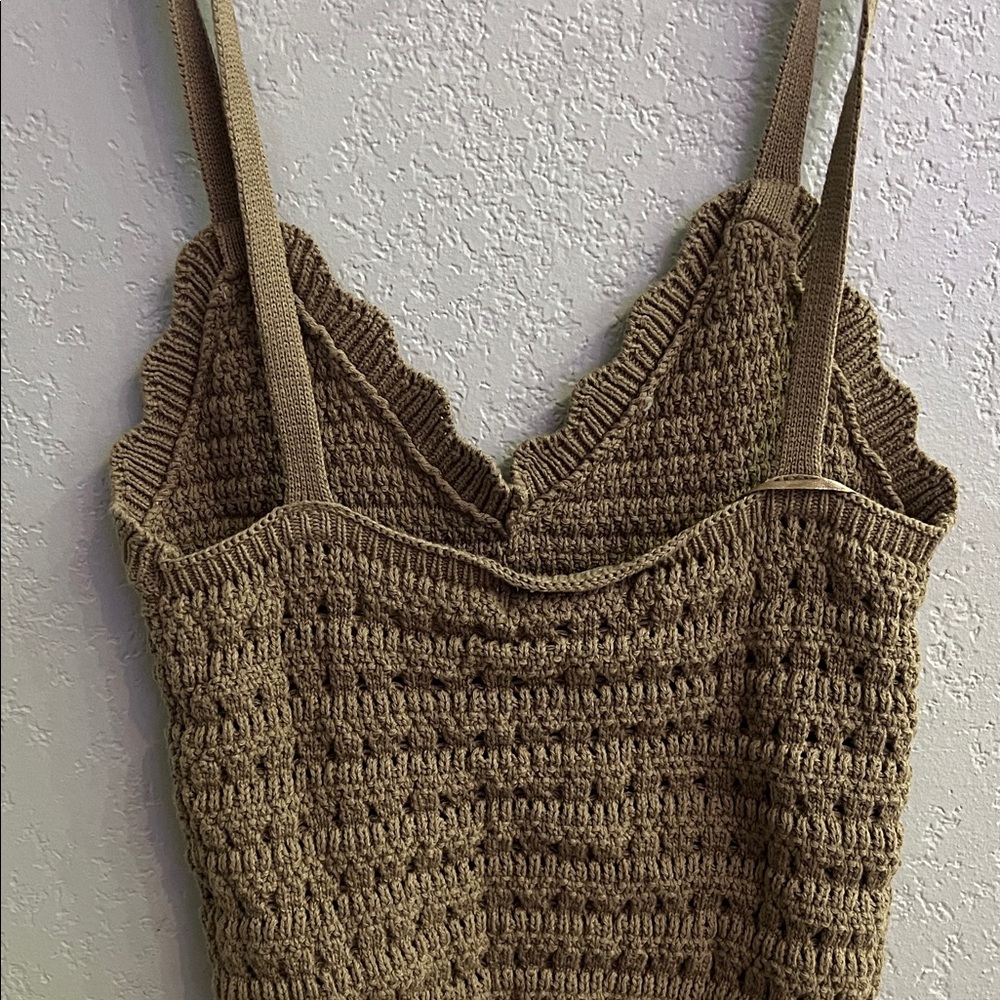 Streetwear Society Brown Knit Camisole - Picture 7 of 7